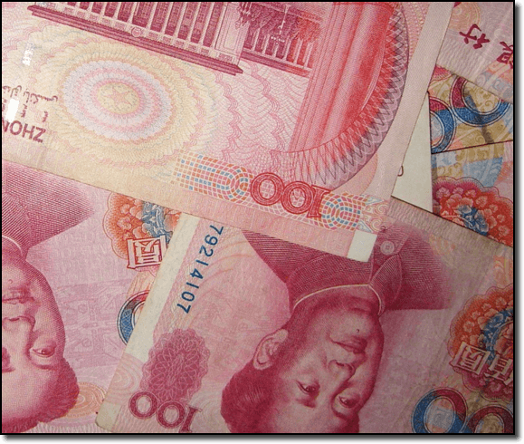 Picture Of Yuan Currency Bills