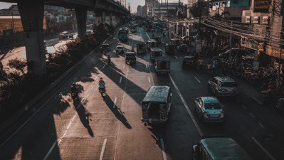 street scene philippines 