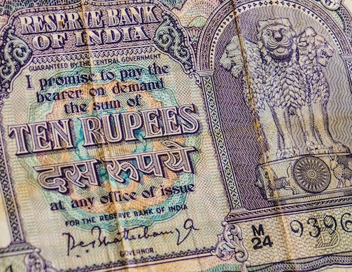 ten rupee banknote