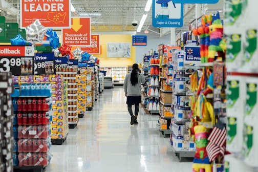 Shopping at Walmart Supercenter on Turkey Lake Road in Orlando, Florida -  Store 4332