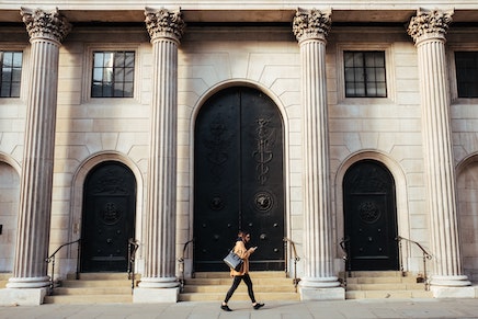 old bank building